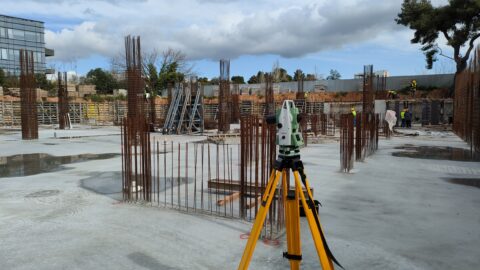 Προσδιορισμός των υψομέτρων και των υψομετρικών διαφορών σημείων στα πλαίσια τοπογραφικης υποστήριξης εργοταξίου